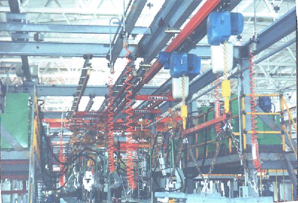 汽車(chē)車(chē)身生產(chǎn)線